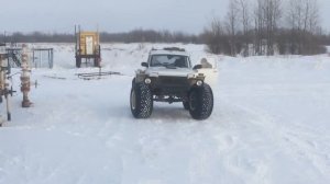 Нива болотоход на Севере