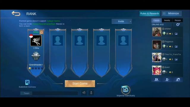 Test Game Mobile Legends Setting Ultra di LG V40 dan G7.  test game on lg g7