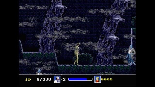 Sega Mega Drive 2 (Smd) 16-bit Michael Jackson's Moonwalker Round 3 Woods Прохождение