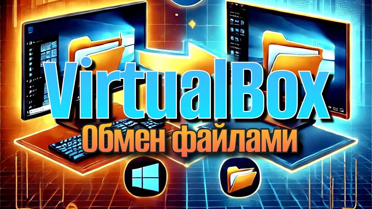 VirtualBox Обмен Файлами Между Операционными Системами