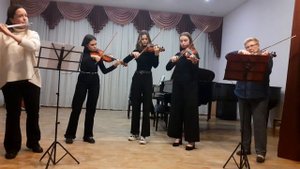 Ансамбль скрипачей