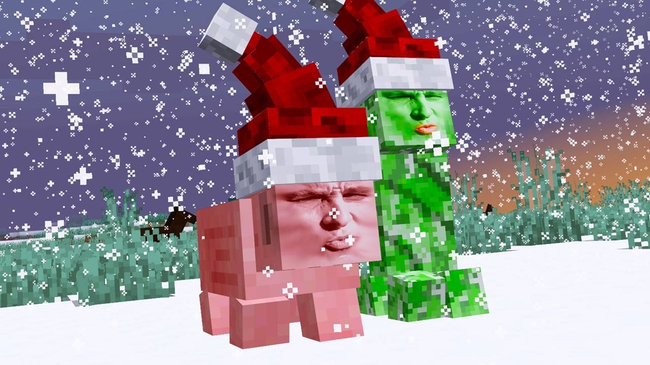 Титмаус - Сигма Крипер и Сигма Свинка! Новогодняя песня!