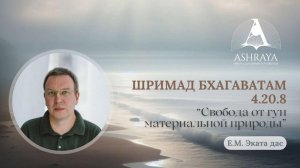 Свобода от гун материальной природы. ШБ 4.20.8. Е.М. Эката дас. 2025.01.21