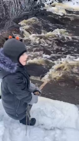 экстримальная рыбалка🐱