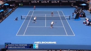 Siegemund/Haddad Maia v Dabrowski/Routliffe Highlights | Australian Open 2025 Third Round