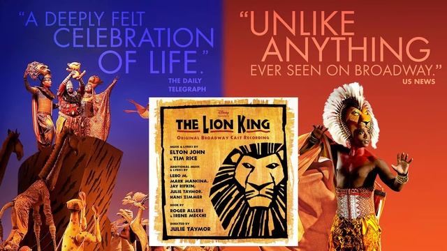 03. The Morning Report | The Lion King (Original Broadway Cast Recording)