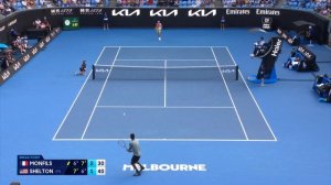 Gael Monfils v Ben Shelton Highlights | Australian Open 2025 Fourth Round