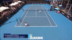 Tomova/Sramkova v Sorribes Tormo/Rakhimova Highlights | Australian Open 2025 Second Round