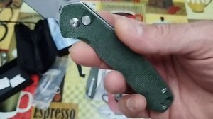 Распаковка CJRB J1925L-ODG  . Которая перешла в сравнение 6ти ножей )