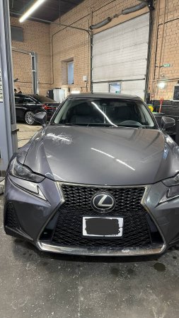 Lexus IS200 T на изменении звука выхлопа и замена насадок