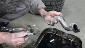 Чистка трубки от датчика ЕГР на рено колеос