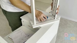 Видеоинструкция по сборке: Туалетный столик Брайн