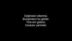 Model Değmesin Ellerimiz lyrics