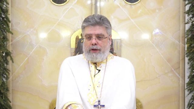 Слово перед причастием протоиерея Григория Григорьева 19 января 2025г. смотреть онлайн