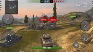 Tanks.blitz.igrok Выехал на горку ,чтобы встретить противника