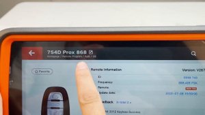 How to Change Xhorse XSADJ1GL Audi Smart Key Frequency 315MHz to 868MHz by Key Tool Plus
