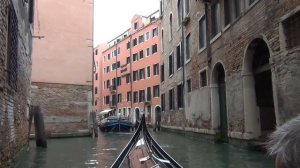 Венеция  Прогулка на гондолах часть 1