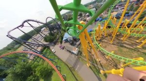 Катание на ВСЕХ американских горках в Six Flags New England 2024! 4K 30fps UHD