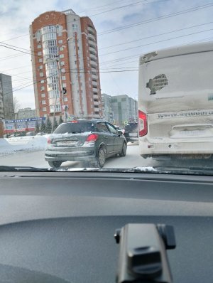 дороги после Бурана в Омске