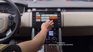 Range Rover Vogue L405 Sport L494 13-17 Android Navigation Multimedia Player Function Demonstration