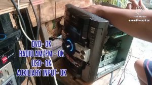 LG DVD MINI HI-FI SYSTEM Model No. MBD66 REPAIR