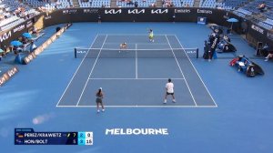 Krawietz/Perez v Bolt/Hon Highlights | Australian Open 2025 Second Round