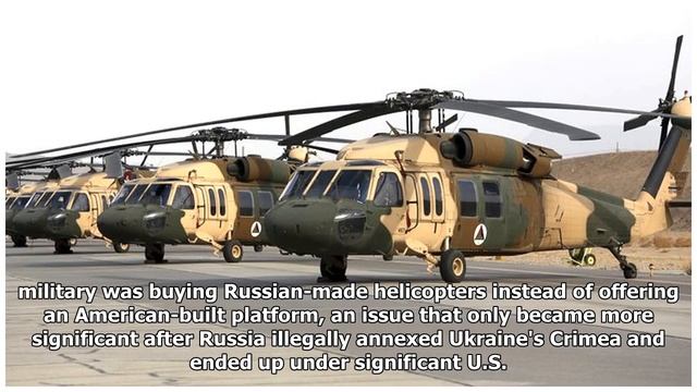 Pentagon Admits Afghanistan's New Black Hawks Can't Match Its Older Russian Choppers смотреть онлайн