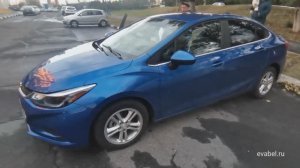 Chevrolet Cruze седан 2 поколение рестайлинг eva коврики в салон и багажник evabel.ru 8800-222-48-45