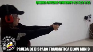 Prueba de disparo / Blow Mini 9 / Negra