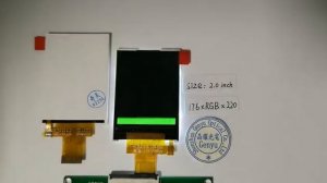 Genyu LCD Screen丨2.0 inch 176*220 TFT LCD Module Resolution Color