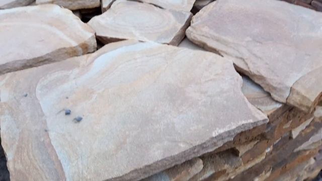 Солнечный плитняк 3см для мощения дорожек и облицовки