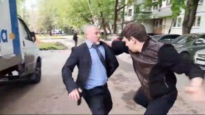 Съёмки фильма "Курьер"