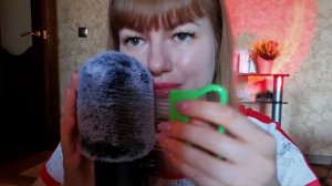 АСМР. Пушистая ветрозащита. Копошусь  в твоей голове.ASMR. Fluffy wind protection.