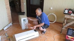 Самостоятельная  установка  кондиционера,часть 1