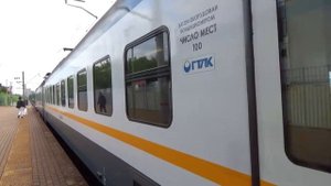 Электропоезд ЭП2Д-0047 "ЦППК" сообщением "Подольск - Нахабино"