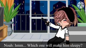 Sleepless night[] Noah X Michael [] My Au [] Plz read desc[] Enjoy?[]