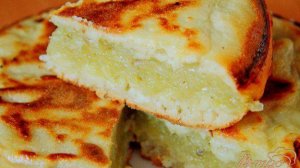 Заливной пирог с картофелем в мультиварке