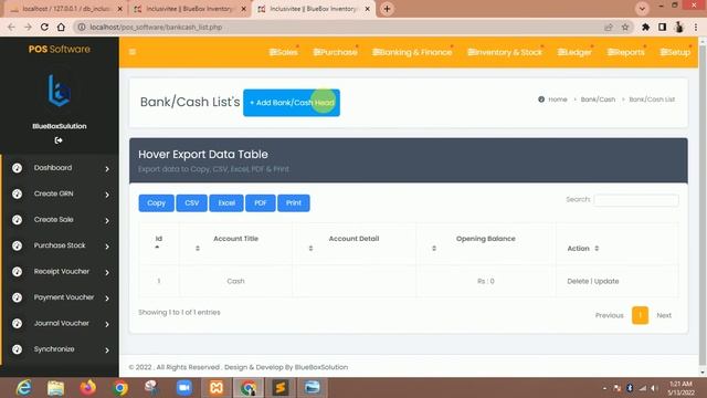 Point Of Sale(POS) Software | Software Demo Video | Blue Box Business Solution