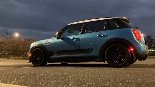 Mini Cooper 1.5 L F55 muffler Delete, resonator delete. I'm pleasantly surprised!!
