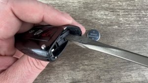 2013 - 2018 Hyundai Santa Fe Key Fob Battery Replacement - How To Replace Change Remote Batteries