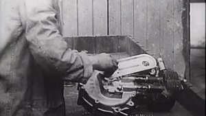 Early Motorcycle Manufacture - The Rover Imperial (*silent movie)