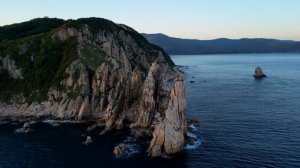 мыс Лапласа на закате (со стороны бухты Краковка)