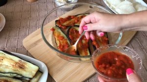 Баклажаны по пармски. Сытное и вкусное блюдо.