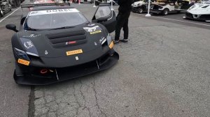 Ferrari Challenge Laguna Seca 2024, 296 pre race walk of all the cars...