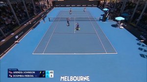 Arends/Johnson v Doumbia/Reboul Highlights | Australian Open 2025 Second Round