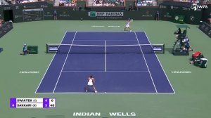 CONDENSED MATCH | Iga Swiatek vs. Maria Sakkari | 2024 Indian Wells Final | WTA Highlights