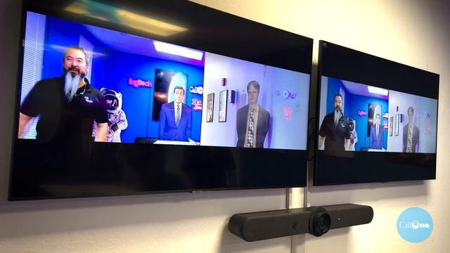 Logitech Rallybar Gridview Logitech Rally Bar – Zoom Rooms – Framing Modes Demo including Grid ...