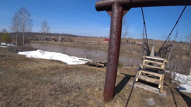 Мостик в селе Новолушниково смотреть онлайн