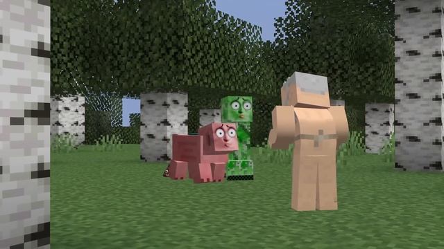 Кто украл штрих у Сигмы-Крипера и Сигмы-Свинки в minecraft?