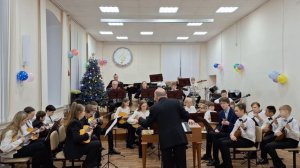 Оркестр русских народных инструментов ДМШ №3 г. Иваново. Худ. руководитель и дирижёр Сергей Лебедев